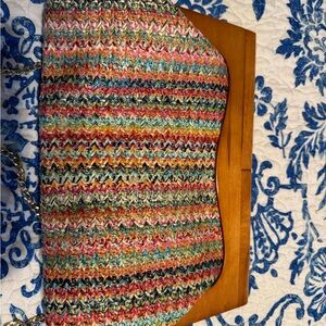 Haute Hippie Elegant Tan Clutch